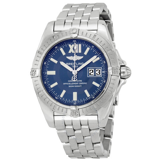 Breitling, Cockpit Blue Dial Stainless Steel Men's Watch