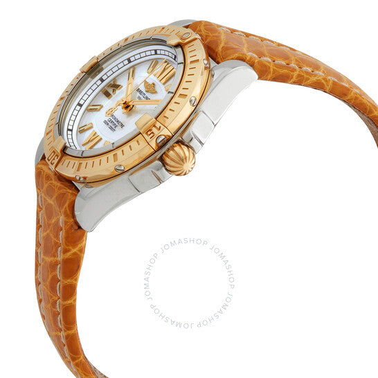 Breitling, Cockpit Lady Quartz Chronometer Silver Dial Ladies Watch