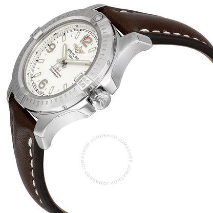 Breitling, Colt 36 Silver Dial Ladies Watch A7438911-G803BRLT