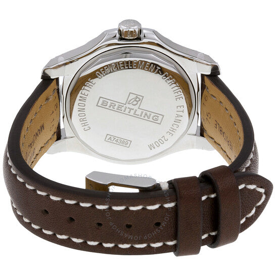 Breitling, Colt 36 Silver Dial Ladies Watch A7438911-G803BRLT