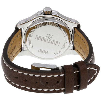 Breitling, Colt 36 Silver Dial Ladies Watch A7438911-G803BRLT