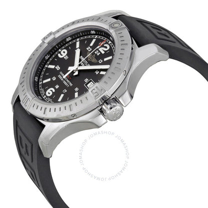 Breitling, Colt Black Dial Black Rubber Men's Watch A7438811-BD45BKPT3