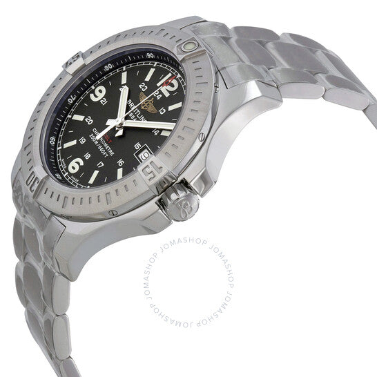 Breitling, Colt Black Dial Stainless Steel Men's Watch A7438811-BD45SS