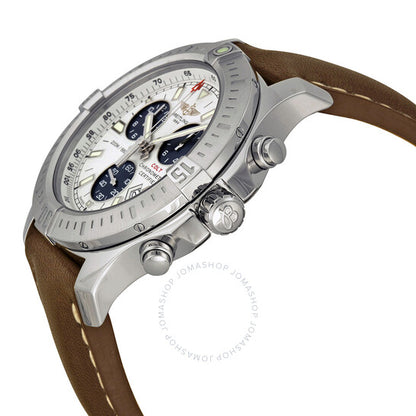 بريتلينغ، ساعة كولت كرونوغراف للرجال بمينا فضية A7338811-G790BRLT