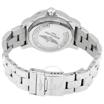 Breitling, Colt II Quartz Diamond Silver Dial Ladies Watch