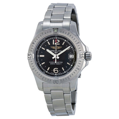 Breitling, Colt Lady Black Dial Stainless Steel Watch A7738811-BD46SS