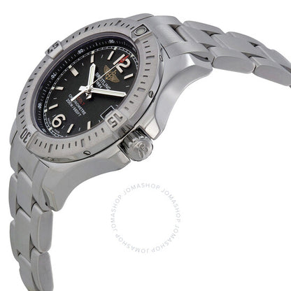 Breitling, Colt Lady Black Dial Stainless Steel Watch A7738811-BD46SS