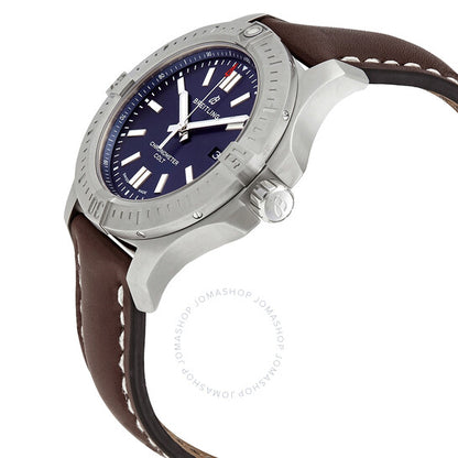 بريتلينغ، ساعة كولت مارينر زرقاء أوتوماتيكية للرجال