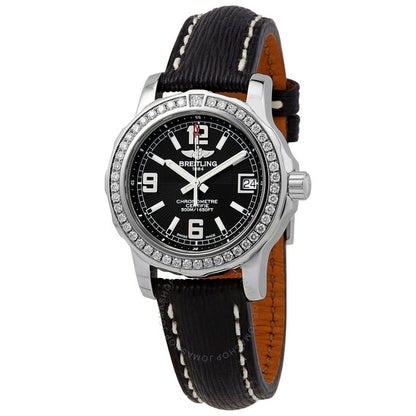 ساعة بريتلينج كولت كوارتز للسيدات بمينا أسود