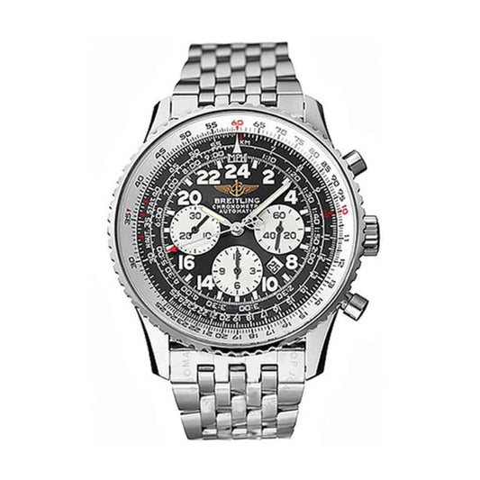 Breitling, Cosmonaute Chronograph Automatic Chronometer Anthracite Dial Men's Watch A2232212/B600SS