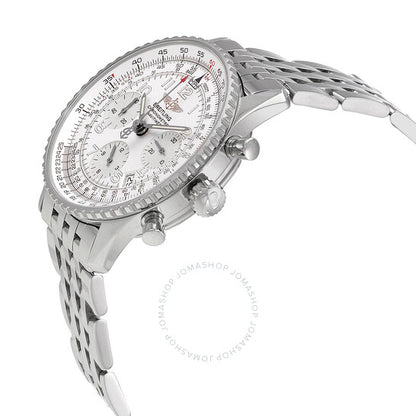 Breitling, Cosmonaute Chronograph Automatic Chronometer Silver Dial Men's Watch