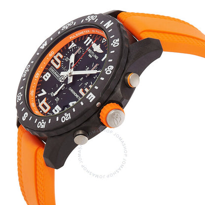 ساعة بريتلينج كرونوغراف كوارتز إندورانس للرجال بمينا أسود