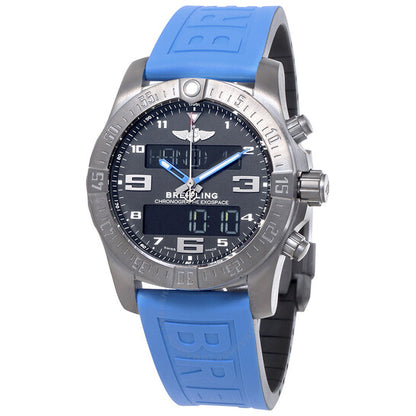 Breitling, Exospace B55 Connected Blue Rubber Men's Watch VB5510H2-BE45BLPD3