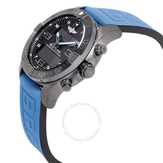 Breitling, Exospace B55 Connected Blue Rubber Men's Watch VB5510H2-BE45BLPD3