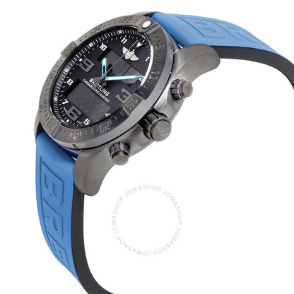 Breitling, Exospace B55 Connected Blue Rubber Men's Watch VB5510H2-BE45BLPD3