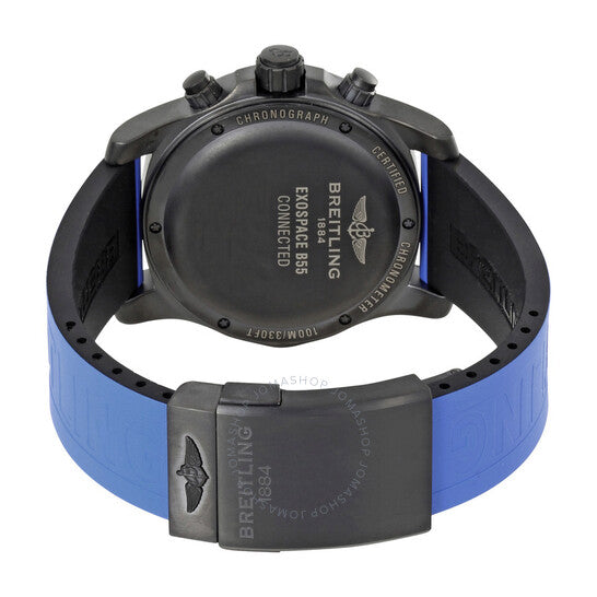 Breitling, Exospace B55 Connected Blue Rubber Men's Watch VB5510H2-BE45BLPD3