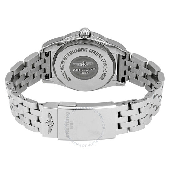 Breitling, Galactic 29 Sleek Diamond Silver Dial Ladies Watch