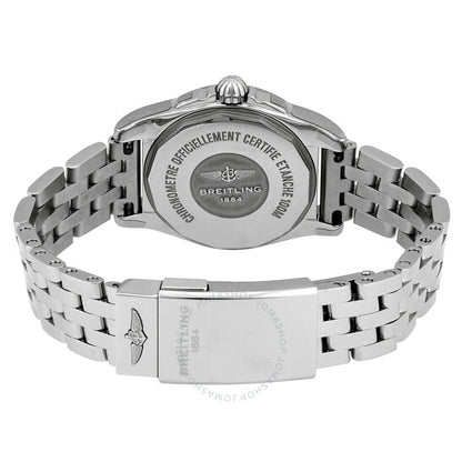 Breitling, Galactic 29 Sleek Diamond Silver Dial Ladies Watch