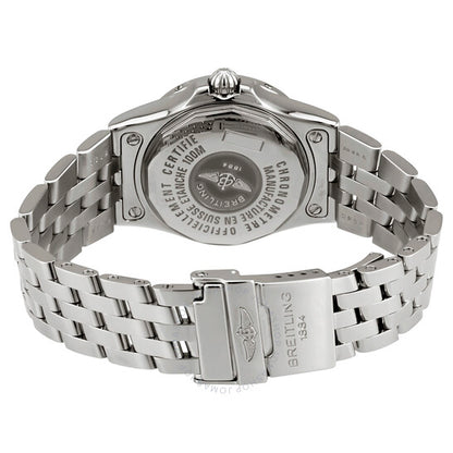 Breitling, Galactic 30 Black Diamond Dial Ladies Watch A71340L2-BA14SS
