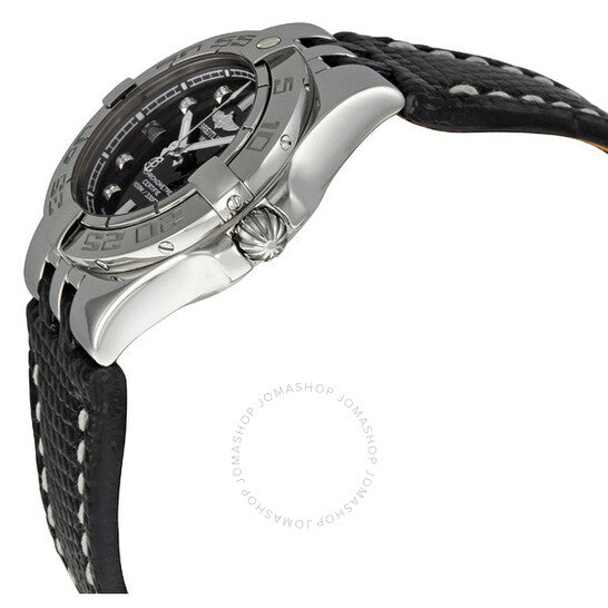 Breitling, Galactic 30 Black Diamond Dial Ladies Watch