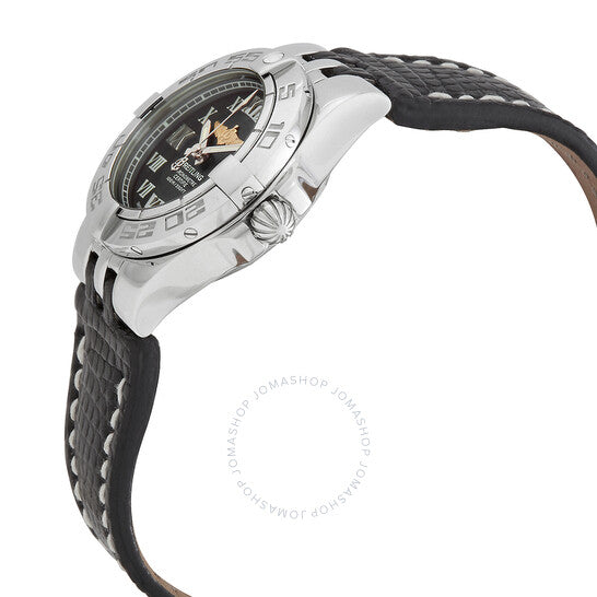 ساعة بريتلينج جالاكتيك 30 كوارتز بمينا سوداء للسيدات