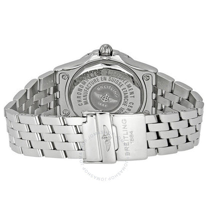 ساعة بريتلينج جالاكتيك 30 النسائية المصنوعة من الفولاذ المقاوم للصدأ