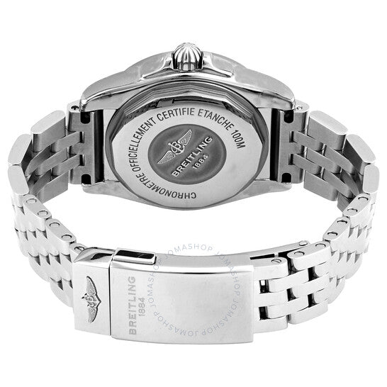 ساعة بريتلينج جالاكتيك 32 كوارتز أنيقة مرصعة بالألماس للسيدات