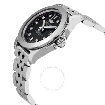 ساعة بريتلينغ جالاكتيك 32 الأنيقة المصنوعة من الكوارتز والألماس