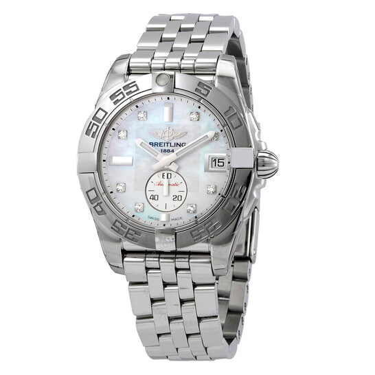 ساعة بريتلينج جالاكتيك 36 أوتوماتيكية مرصعة بالألماس للسيدات