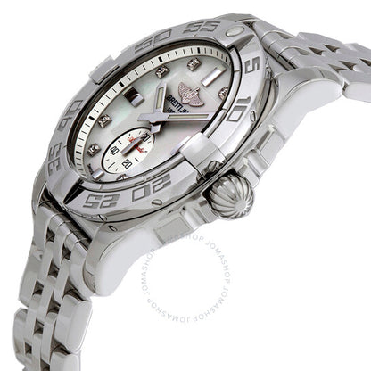 ساعة بريتلينج جالاكتيك 36 أوتوماتيكية مرصعة بالألماس للسيدات