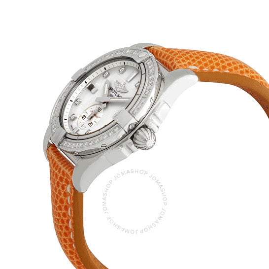 ساعة بريتلينج جالاكتيك 36 أوتوماتيكية مرصعة بالألماس للسيدات