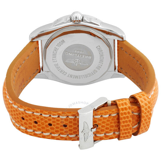 ساعة بريتلينج جالاكتيك 36 أوتوماتيكية مرصعة بالألماس للسيدات