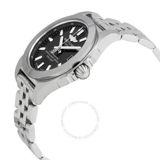 Breitling, Galactic 36 Quartz Chronometer Black Dial Ladies Watch