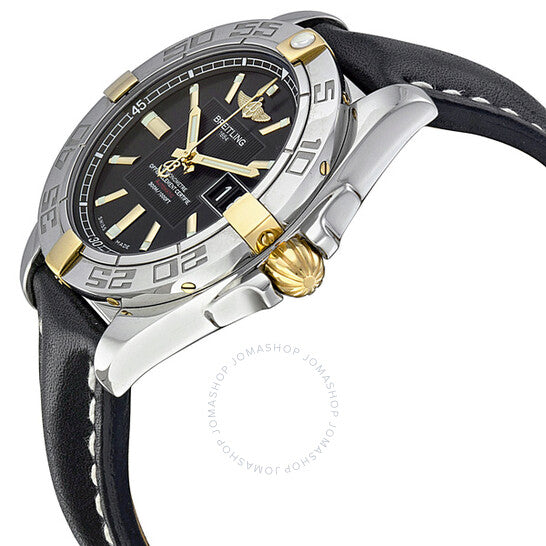 ساعة بريتلينغ جالاكتيك 41 للرجال بمينا أسود B49350L2-BA08BKLT