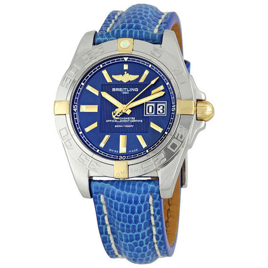 Breitling, Galactic 41 Blue Dial Watch BLZD