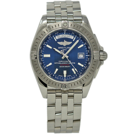 Breitling, Galactic Automatic Chronometer Blue Dial Men's Watch