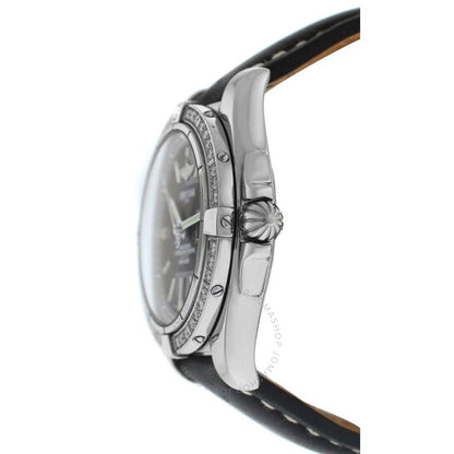 Breitling, Galactic Automatic Chronometer Diamond Black Dial Men's Watch