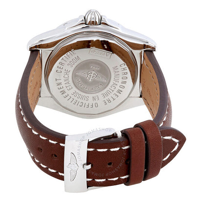 ساعة بريتلينج جالاكتيك أوتوماتيك للرجال بمينا رمادي A49350L2-F549BRCT