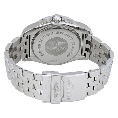 ساعة بريتلينج جالاكتيك أوتوماتيك النسائية المصنوعة من الفولاذ المقاوم للصدأ