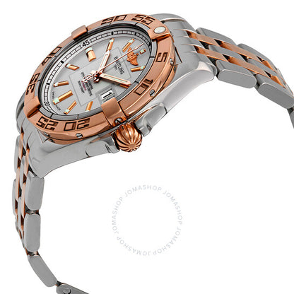 Breitling, Galactic Automatic Chronometer Silver Dial Men's Watch