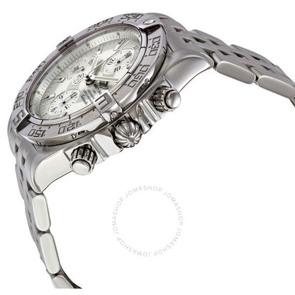 Breitling, Galactic Chrono Silver Dial Automatic Men's Watch A1336410-G569SS