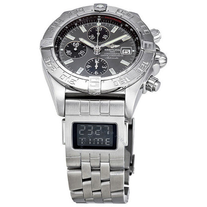 Breitling, Galactic Chrono Slate Grey Stainless Steel Men's Watch