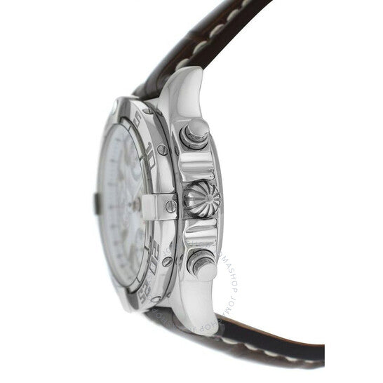 Breitling, Galactic Chronograph Automatic Chronometer White Dial Men's Watch
