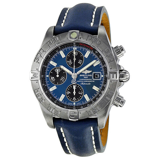 Breitling, Galactic Chronograph II Automatic Blue Dial Men's Watch A1336410-C805