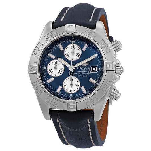 Breitling, Galactic Chronograph II Automatic Blue Dial Men's Watch
