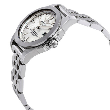 ساعة بريتلينج النسائية، جالاكتيك، بمينا من عرق اللؤلؤ