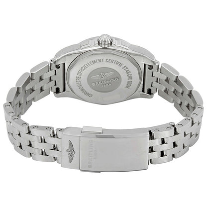 ساعة بريتلينج النسائية، جالاكتيك، بمينا من عرق اللؤلؤ