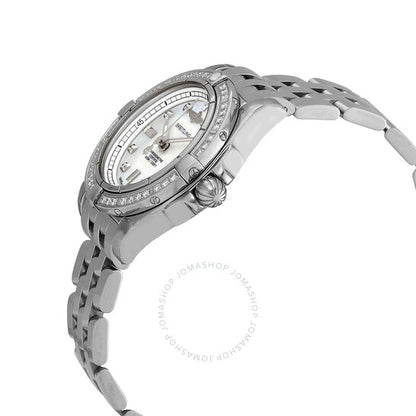ساعة بريتلينج جالاكتيك كوارتز كرونومتر دايموند للسيدات A71356LA/A708