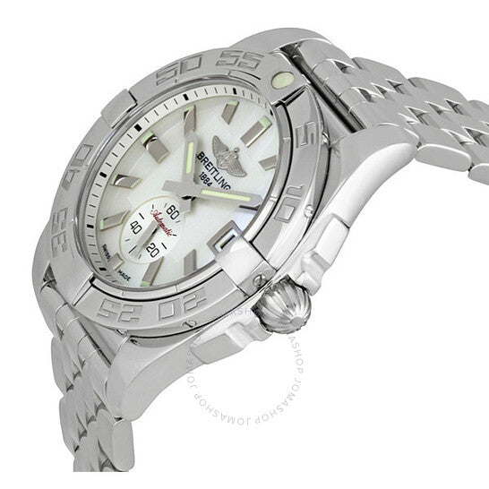 ساعة بريتلينج جالاكتيك للرجال من الفولاذ المقاوم للصدأ A3733012-A716SS