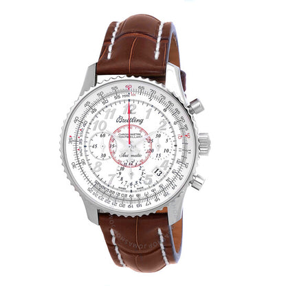 Breitling, Montbrillant 01 Chronograph Automatic Silver Dial Men's Watch